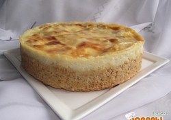 Рецепт: Двухэтажный яблочный торт