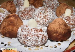 Рецепт: Печенье-конфетки 