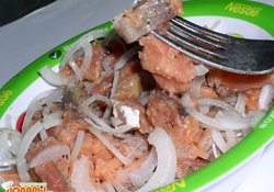 Рецепт: Горбуша собственного посола