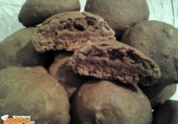 Рецепт: Печенье "Шоколадный купол"