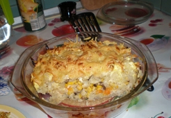 Рыбка, запеченная под шубой