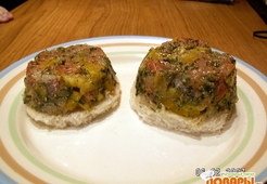 Тартар из слабосоленого лосося