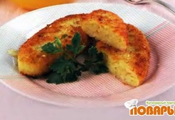 Сырно-рисовые котлеты