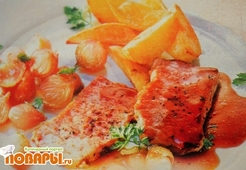 Стейки в красном вине