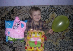 Рецепт: Торт "Спанч Боб"