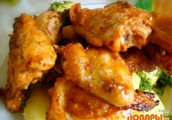 Рецепт: Золотистая курочка