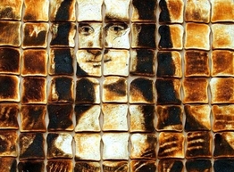 Статья: Мона Лиза из поджаренных ломтиков белого хлеба