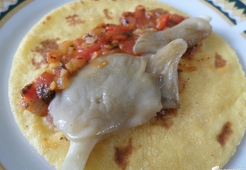 Тако с вешенкой