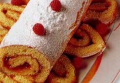 Абрикосовый рулет 