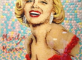 Статья: Они такие же вкусные, как и красивые! 5000 сладостей для создания портретов знаменитостей