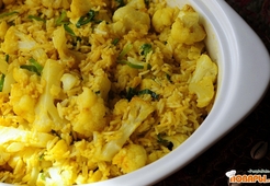 Рис по-индийски с цветной капустой