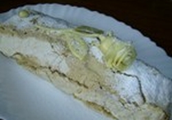 Рецепт: Маскарпоне Меренговый Рулет