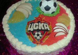 Рецепт: Торт "ЦСКА"