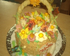 Рецепт: Юбилейная корзина