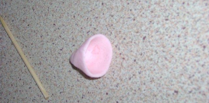 Шаг №1 МК Цветок, похожий на вьюнок от Annula