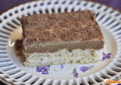 Рецепт: Тортик «Антракт» (Диета Дюкан). ЧБ