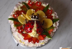 Торт "Божья коровка"