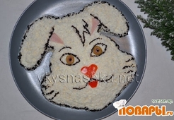 Салат "Кролик" 