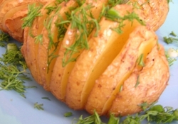 Рецепт: "Картофель Хасселбак"