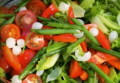 Салат из красного болгарского перца