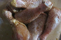 Шаг 2: Голень обмыть и положить в …