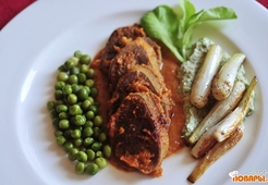 Говяжий язык в томате (Французский рецепт)