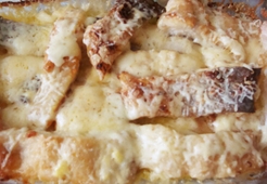 Рыба с чесноком