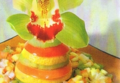 Салат "Тропическое извержение"