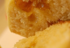 Песочные кексики с мармеладом