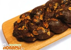 Рецепт: Шоколадный бриош