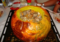 Тыква с сюрпризом