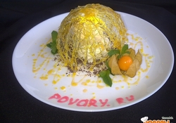 Рецепт: Мороженое под золотым куполом