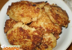 Рецепт: Рыбные котлеты