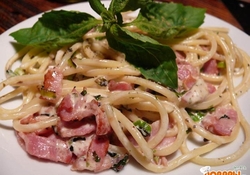 Рецепт: Спагетти Карбонаре