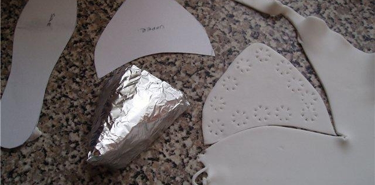 Шаг №3 Туфелька от Larissa3