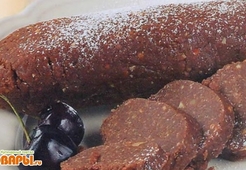 Шоколадная колбаска