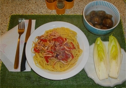 Рецепт: Паста по-тайски