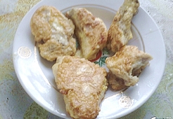 Кролик, жареный в яйцах