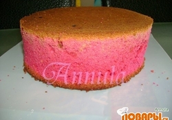 Рецепт: Красный бархатный торт