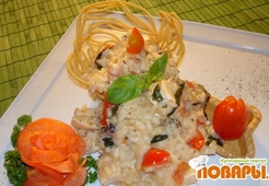 Ризотто с морепродуктами