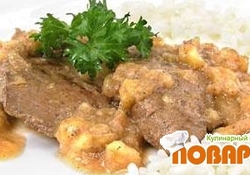 Рецепт: Печень по-бразильски