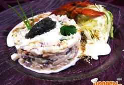 Салат "Оливье" по старинному рецепту