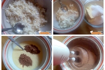 Шаг 2: Берем форму смаз. маслом и …