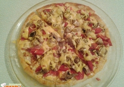 Рецепт: Гавайская пицца