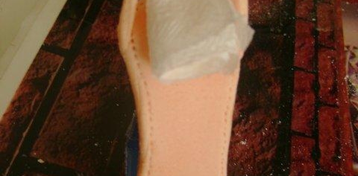 Шаг №5 Туфелька из мастики от Annula