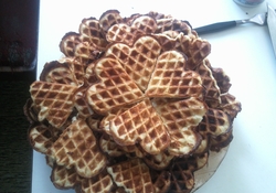 Рецепт: Льежские вафли