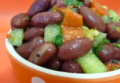 Сальса из красной фасоли