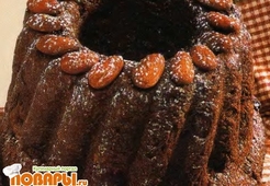 Шоколадный кекс с пряным изюмом