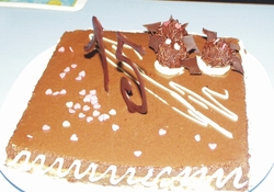 Рецепт: Тортик "Шоколадный мусс"