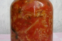 Шаг 2: Сладкий перец порезать на небольшие …